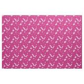 Kunstdebloem - magenta op roze stof (Yard (91,4 cm))