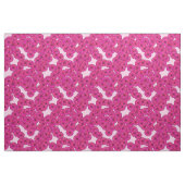Kunstdebloem - magenta op roze stof (Fat Quarter)