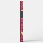 Kunstdebloem - roze en perzik Case-Mate iPhone case (Achterkant / Rechts)