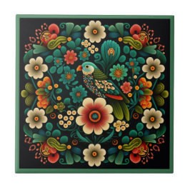 Kunstdebloem, tegel, van keramische stoffen, van d tegeltje