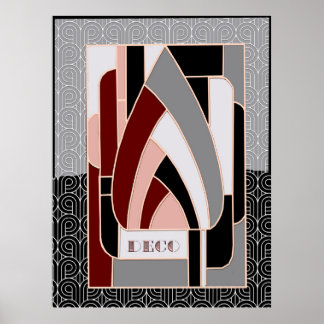 Kunstdeco Abstract Design Poster