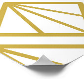 Kunstdeco achtergrond. kunst, deco, patroon, vinta poster (Hoek)