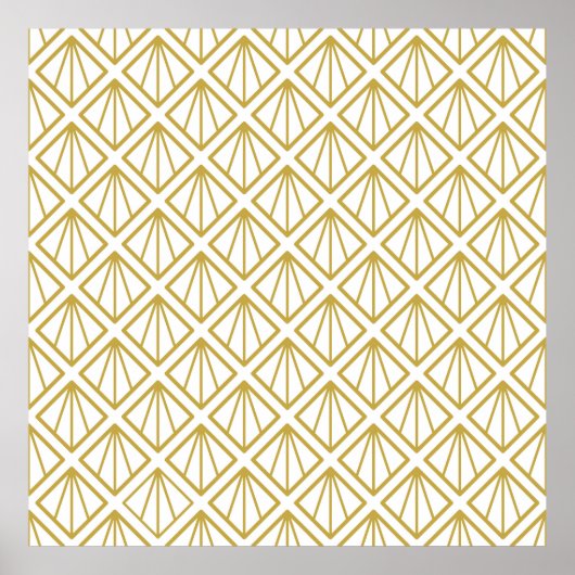 Kunstdeco achtergrond. kunst, deco, patroon, vinta poster (Voorkant)