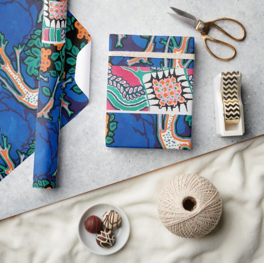 kunstdeco & art nouveau patroon wrapping pa cadeaupapier (Crafts)