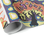 kunstdeco & art nouveau patroon wrapping pa cadeaupapier (Rol Hoek)
