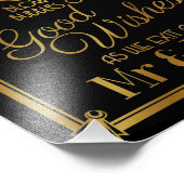 kunstdeco, bruiloft-bubble-poster voor bruiloft, foto afdruk (Hoek)