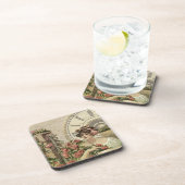  kunstdeco-damesslot drankjes onderzetter (Rechterzijde)