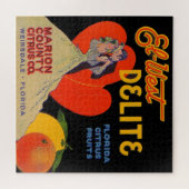 Kunstdeco El-West Delite Florida Citrus Fruit uit  Legpuzzel (Horizontaal)