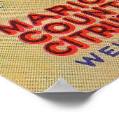 Kunstdeco El-West Delite Florida Citrus Fruit uit  Poster (Hoek)