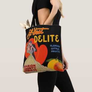 Kunstdeco El-West Delite Florida Citrus Fruit uit Tote Bag
