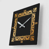 Kunstdeco elegant stijl vierkante klok (Hoek)