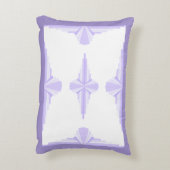 Kunstdeco-element in lila en paars accent kussen (Achterkant (Verticaal))