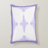 Kunstdeco-element in lila en paars accent kussen (Voorkant(Verticaal))