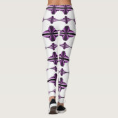 Kunstdeco-elementen in donkere leggings (Achterkant)