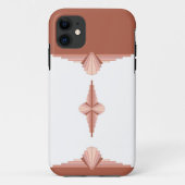 Kunstdeco-elementen in een roos goudpalet Case-Mate iPhone case (Achterkant)