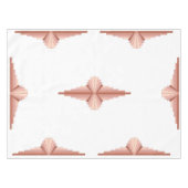 Kunstdeco-elementen in een roos goudpalet tafelkleed (Voorkant (Horizontaal))