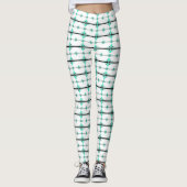 Kunstdeco-elementen in lichtgroen leggings (Voorkant)