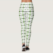 Kunstdeco-elementen in pastelkalkgroen leggings (Achterkant)