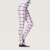 Kunstdeco-elementen in pastelroze leggings (Rechts)