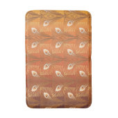  kunstdeco goudpauw-veerpatroon badmat (Voorkant Verticaal)