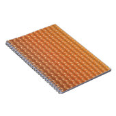  kunstdeco goudpauw-veerpatroon notitieboek (Rechterzijde)