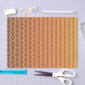  kunstdeco goudpauw-veerpatroon tissuepapier (Craft)