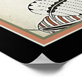 Kunstdeco/grunge uit 1920 poster (Hoek)