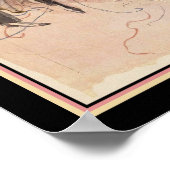 Kunstdeco Jazz/dansers uit 1920 Poster (Hoek)