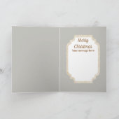 kunstdeco kerstdame  kaart (Binnen)