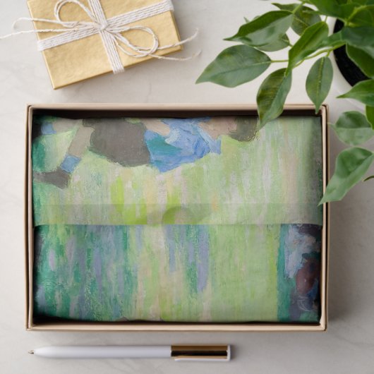 kunstdeco-kinderen die ontkoppelen tissuepapier (Geschenk)