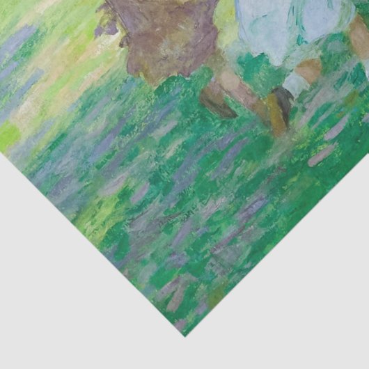 kunstdeco-kinderen die ontkoppelen tissuepapier (Detail)