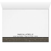 Kunstdeco Moderne horizontale strepe glitter (Binenzijde Horizontaal (Onderkant))