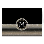 Kunstdeco Moderne horizontale strepe glitter (Voorkant Horizontaal)