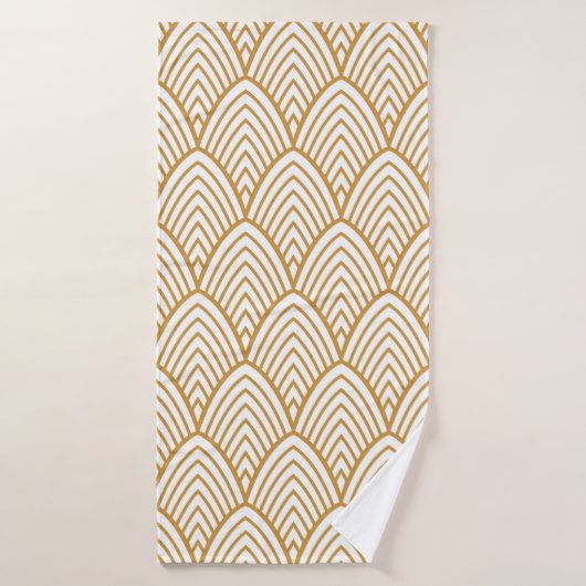 kunstdeco-naadloos badhanddoek (Badhanddoek)