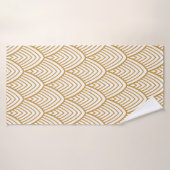 kunstdeco-naadloos badhanddoek (Badhanddoek)