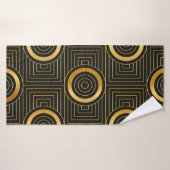 Kunstdeco naadloos  behang badhanddoek (Badhanddoek)