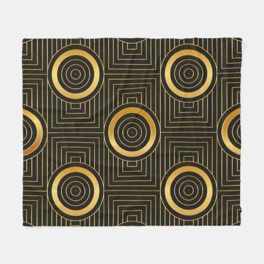 Kunstdeco naadloos  behang fleece deken (Voorkant (Horizontaal))