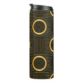 Kunstdeco naadloos behang thermosbeker (Geroteerd rechts)