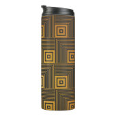 Kunstdeco naadloos behang thermosbeker (Geroteerd rechts)