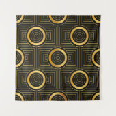 Kunstdeco naadloos behang wandkleed (Voorkant)