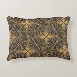 Kunstdeco naadloos geometrisch patroon. Elegant Wa Accent Kussen