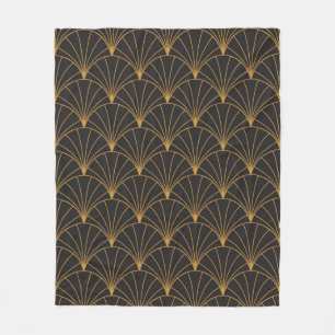 kunstdeco naadloos patroon. Geometrische decor Fleece Deken