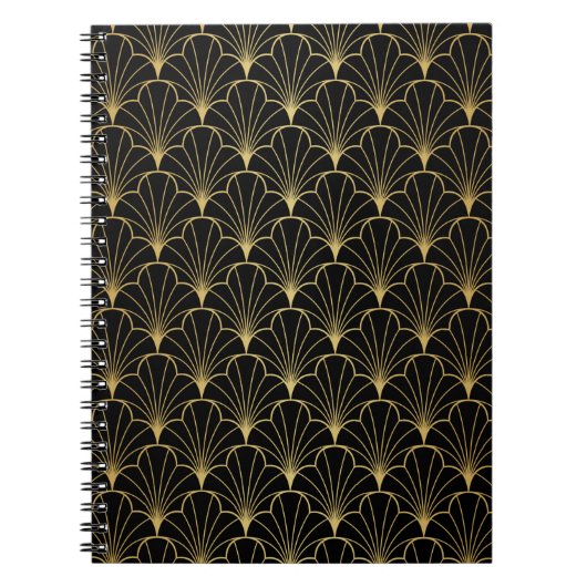  kunstdeco naadloos patroon notitieboek (Voorkant)