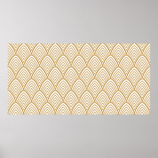 kunstdeco-naadloos poster (Voorkant)