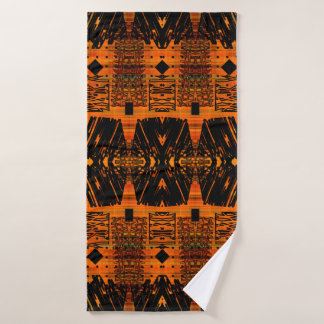 kunstdeco ornamental  grafisch patroon, S. 48 Badhanddoek
