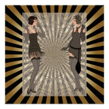 Kunstdeco, patroon, strepen, goud, zwart, , chic,