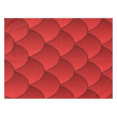 Kunstdeco Red Scales Design Tablecloth Tafelkleed (Voorkant (Horizontaal))