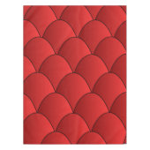 Kunstdeco Red Scales Design Tablecloth Tafelkleed (Voorkant)