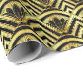 kunstdeco roaring 20s cadeauomslag cadeaupapier (Rol Hoek)