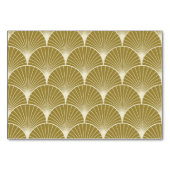 Kunstdeco, scalpoot, patroon, goud, wit, zilver, c kaart (Achterkant)